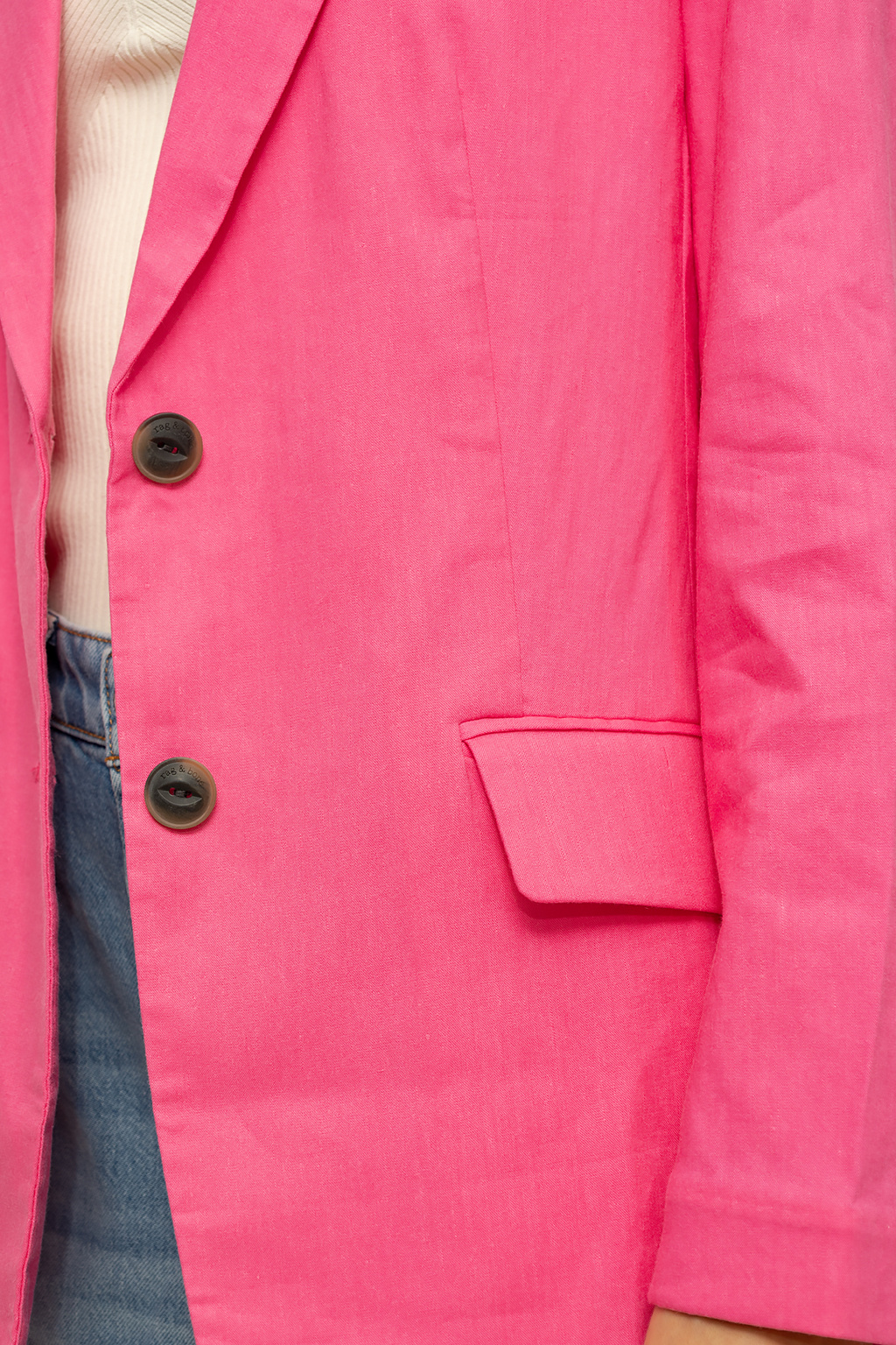 Rag and bone pink on sale blazer